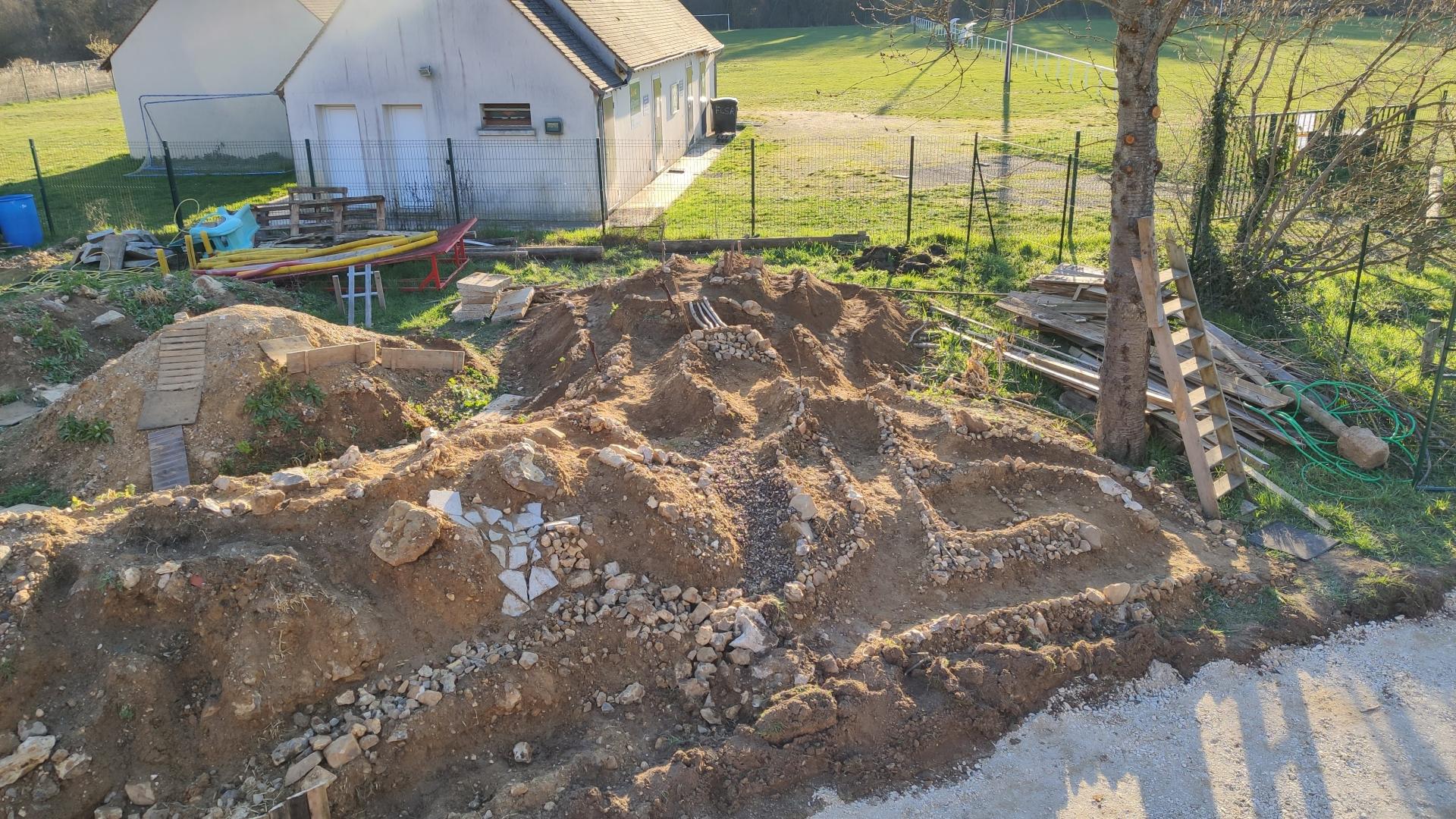 Le tracé du parc crawler prend forme, quel travail réalisé