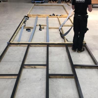 Podium en construction 6